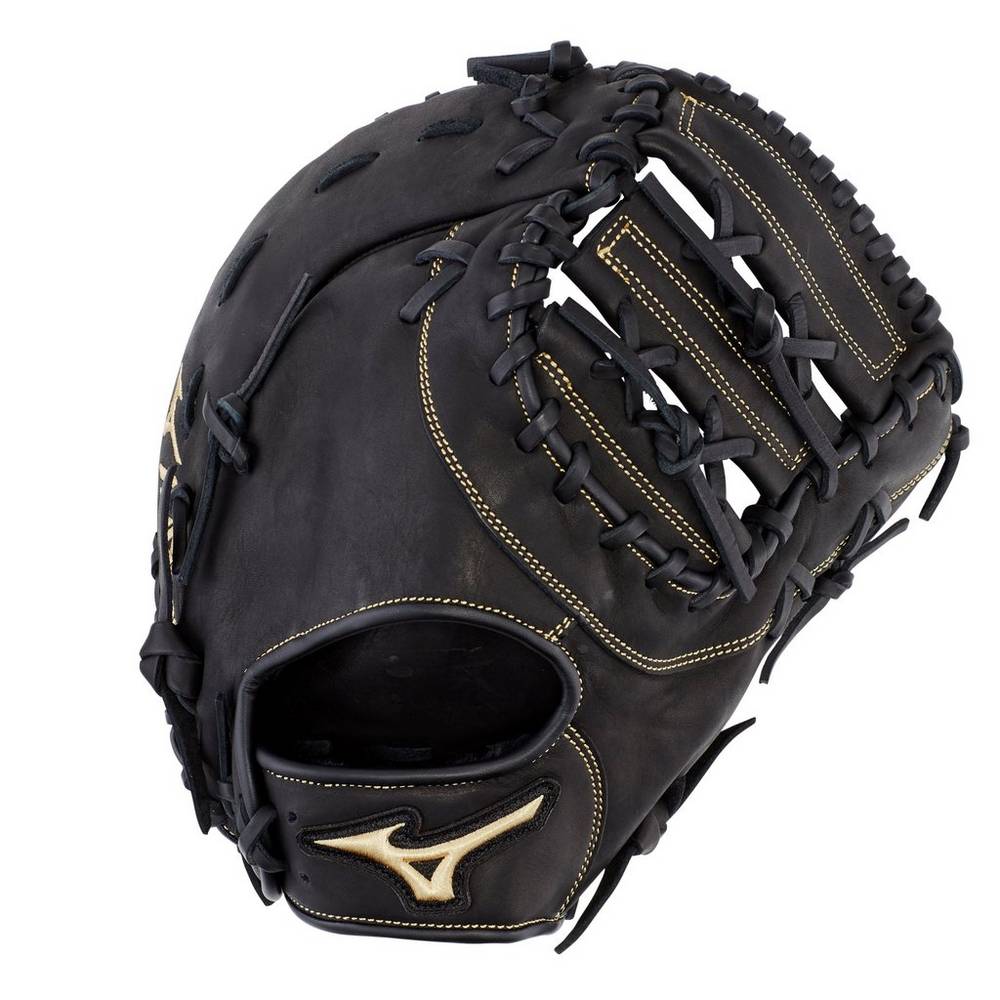 Mizuno Men's MVP Prime Baseball First Base Catchers Mitt 12.5" Black (312741-JLT)